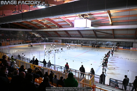 2025-01-25 Mastini Varese-Hockey Feltre 0139 Squadra